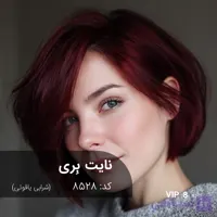 ترکیب رنگ نایت بری (شرابی یاقوتی) کد 8528
