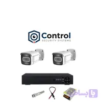 پک دوربین مداربسته بولت کنترل + MP5 | Control فول کالر وارم لایت