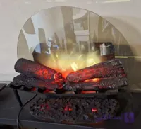 مشعل برقی شومینه چدنی بزرگ