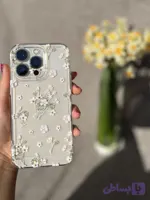 قاب گوشی شفاف گل گلی (کد 260)