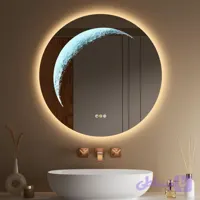 آینه بکلایت تارادکور طرح هلال ماه