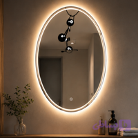 آینه دکوراتیو بکلایت تارادکور مدل استیکر