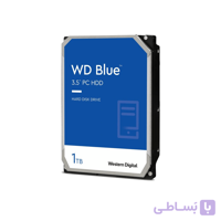 هارد اینترنال وسترن دیجیتال مدل Blue WD10EZAZ ظرفیت 1 ترابایت