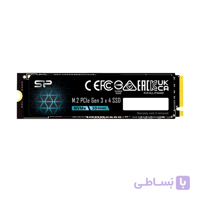 اس اس دی اینترنال PCIe Gen3 x4 سیلیکون پاور مدل P34A60 ظرفیت 128 گیگابایت