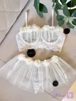 سه تیکه (شورت و سوتین ) فانتزی زنانه