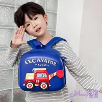 کوله پشتی‌ بچگانه طرح تراکتور