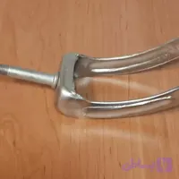 دو شاخه فلزی چرخ جلو ویلچر- ابعاد 210mmx75mm