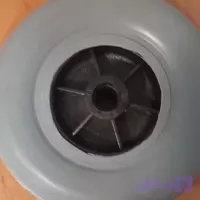 چرخ جلو توپر ویلچر به همراه دو عدد بلبرینگ - ابعاد 200mmx50mm(یک عدد لاستیک با دو عدد بلبرینگ