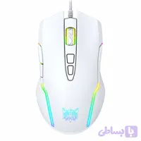 ماوس گیمینگ اونیکوما مدل Onikuma CW905 RGB سفید