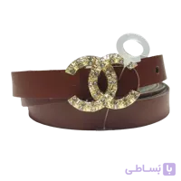 کمربند باریک زنانه شنل کد B4970