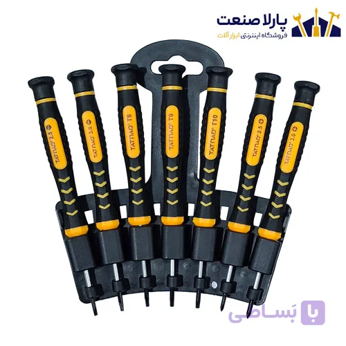 ست 7 عددی پیچ گوشتی موبایلی تاتناد مدل 384