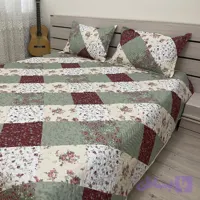 ✅روتختی های نیم ست دونفره طرچ چهل تیکه از جنس پارچه پنبه دوزی✅