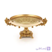 سرویس پذیرایی طلاکوب اریکو رنگ کرم