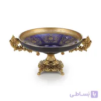 سرویس پذیرایی طلاکوب اریکو رنگ سرمه‌ای