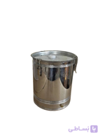 سطل(مخزن) استیل 5 لیتری رنگ پودری
