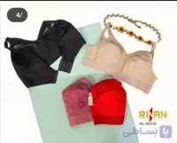 سوتین زنانه کش پهن بالا شیشه ایی دور پولون مارک رینان