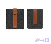 کاور کلاسوری نمدی تک دکمه مناسب لپ تاپ مک بوک 13 اینچی