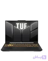 لپ‌تاپ گیمینگ 16 اینچی ایسوس مدل TUF Gaming F16 FX607VJ با پردازنده Core 5-210H، گرافیک GeForce RTX 3050 با حافظه 6 گیگابایت، رم 16 گیگابایت DDR4، حافظه SSD با ظرفیت 512 گیگابایت و نمایشگر WUXGA با نرخ نوسازی 144 هرتز
