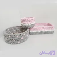 سبد وسایل کودک کد 124 مجموعه 3 عددی
