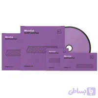 پد پولیش اسفنجی نرم و آنتی هولوگرام کوکمی سایز 75 مدل Koch Chemie Micro Cut Pad
