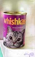 کنسرو پته گوشت قرمز و مرغ ویشکاس ۴۰۰ گرمی
