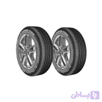لاستیک کویر تایر گل KB77 سایز 205/60/14- دوحلقه