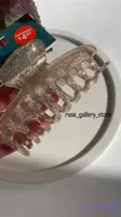 گیره مو اکلیلی بژ