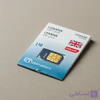 سیم کارت دائمی فیزیکی LEBARA انگلیس