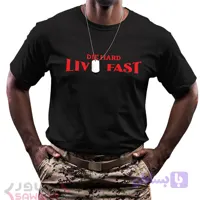 تیشرت مردانه Die Hard, Live Fast