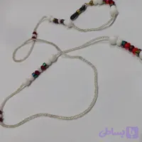 بند عینک منجوق سفید کد ۱۲۱۳