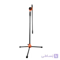 پایه میکروفون تمام‌فلز ایستاده با گلویی
