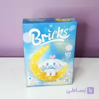 لگو چراغ خواب هلال ماه با شخصیت سینامورول Bricks کد W2236 | 356 قطعه