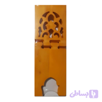 رحل قرآن چوبی طرح کنگره متوسط ابعاد 42در14.5 سانت کد 103569