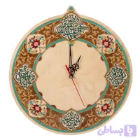 ساعت نگارگری پلی وود القاب امام رضا ع-دایره36در36-ماهد کد 00101135