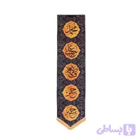 بیرق مخمل مشکی پنج تن عمودی 137در34 کد 00201607