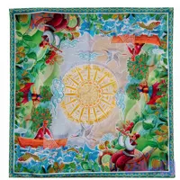00101200-رومیزی طرح گیلان مربع