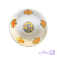 نعلبکی چینی مذهبی طرح عصر عاشورا و 5سلام-6عدد کد 103892