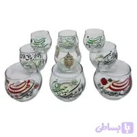 جاشمعی کوزه ای طرح های مهدوی و طرح حول حالنا بظهور المهدی عج-ارتفاع و قطر 7سانت کد 104105