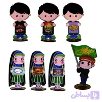 استند چوبی کودکانه ویژه اربعین حسینی طرحهای متنوع کد 102932
