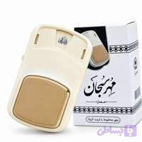 مهر مخلوط کربلا با رکعت شمار سبحان رنگ سفید مدل ممتاز کد 10502102