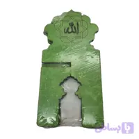 رحل قرآن ام دی اف مخمل 28در13 با نوشته الله-سبز فسفری کد 10433309