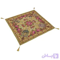 سفره پارچه ای گلستان شاعران سبز-چهار نفره 100در100 سانت کد 00103055