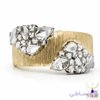انگشتر طلا تراش کد ۱