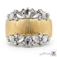 انگشتر طلا تراش کد ۲