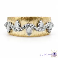 انگشتر طلا تراش کد ۶