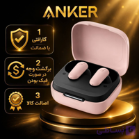هدفون بلوتوثی انکر مدل R 50i NC با حذف نویز فعال و باتری قابل شارژ تا 45 ساعت ، مقاوم در برابر پاشش آب و گرد و غبار + همراه گارانتی 18 ماه