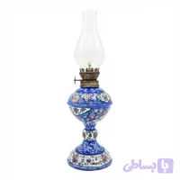 چراغ نفتی میناکاری مسی – ساخته کارگاه لاجورد، اصالت ایرانی9