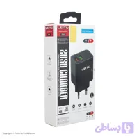شارژر دیواری لیتو مدل LH-11 به همراه کابل تبدیل USB-C ا Leitu LH-11 Travel Charger