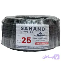 ۲۵ لوله خرطومی پلی اتیلن مشکی پلی پایپ سایز