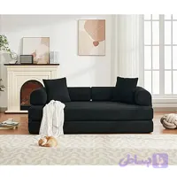 مبل تختخواب شو 3 نفره کف 35 کیلویی پارچه ایرانی
